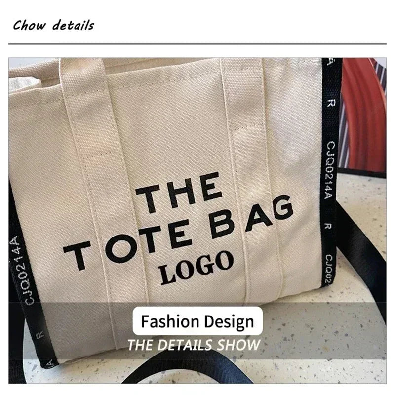 New Tote Bag Women's Fashion Fashionable Yankee Letter Handbag Foreign Trade Vintage Bags Side Single Shoulder Crossbody Bag