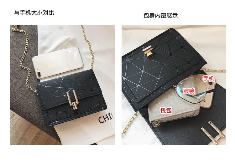 New Fashion Women Bag Over The Shoulder Small Flap Crossbody Bags Messenger Bag for Girl Handbag Ladies Phone Purse Bolso Mujer