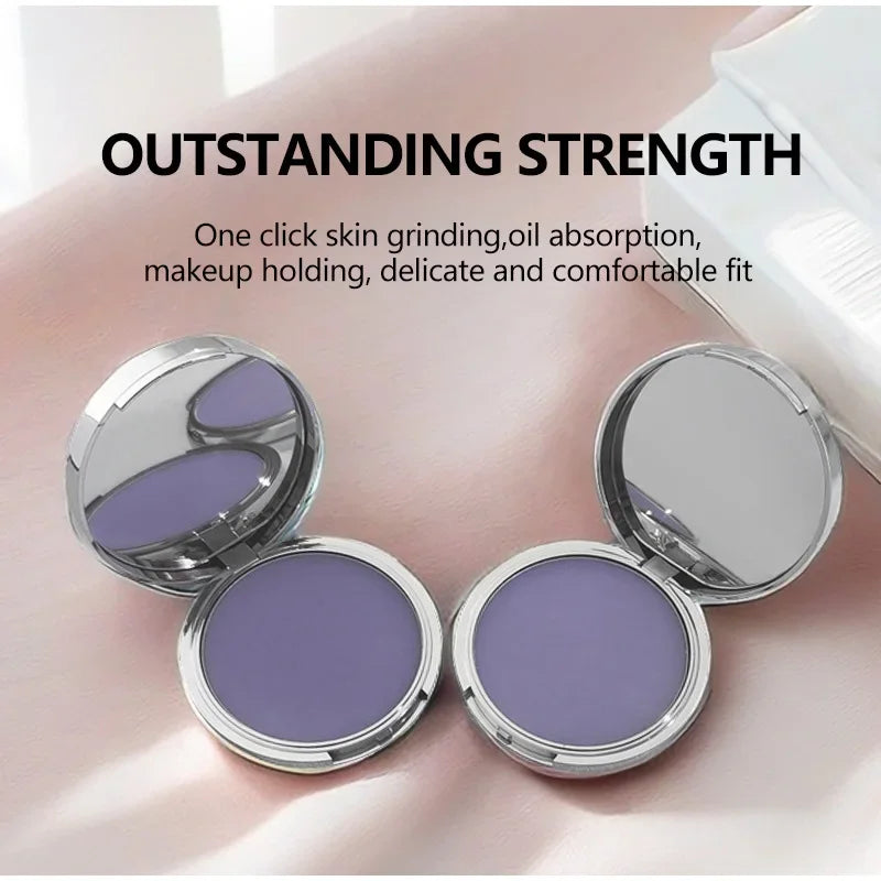 Blue Sky Setting Powder Cake Natural Long-Lasting Oil Control Face Foundation Waterproof Matte Compact  Loose Powder Makeup