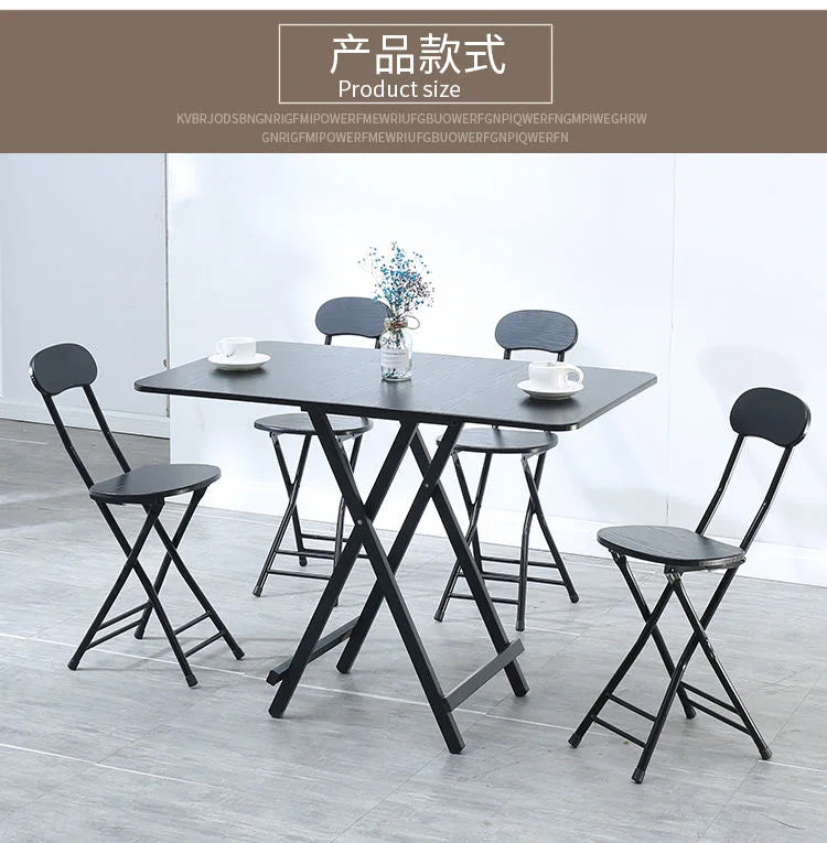 Foldable Wooden Dining Table, Movable Dining Table, Foldable Dining Table Wall, Foldable Dining Table, 1m Multifunctional Table