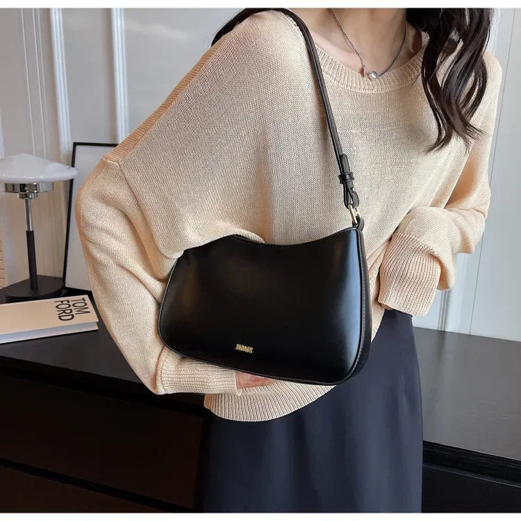 Red Underarm Shoulder Bags for Women 2024 New Texture Leather Crossbody Bag Luxury Designer Wedding Bride Handbags Sling Bag