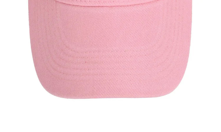 Chapeaux de soleil d'été pour hommes et femmes, visière réglable en coton, protection UV, haut vide, solide, sport, tennis, golf, course à pied, protection solaire, casquette de baseball