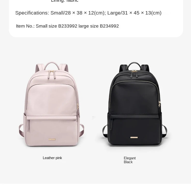 GOLF Aesthetic Backpacks Women Waterproof Backpack Traveling Cute 15 6 inches Laptop Bags Slim Lightweight Anti Theft Schoolbag