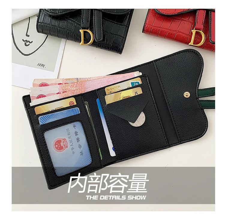 New Designer Wallet Women's Wallet Luxury Women's Purse Fashion Wallet Multi-Card Card Holder Small Wallet Coin Purse Clutch Bag