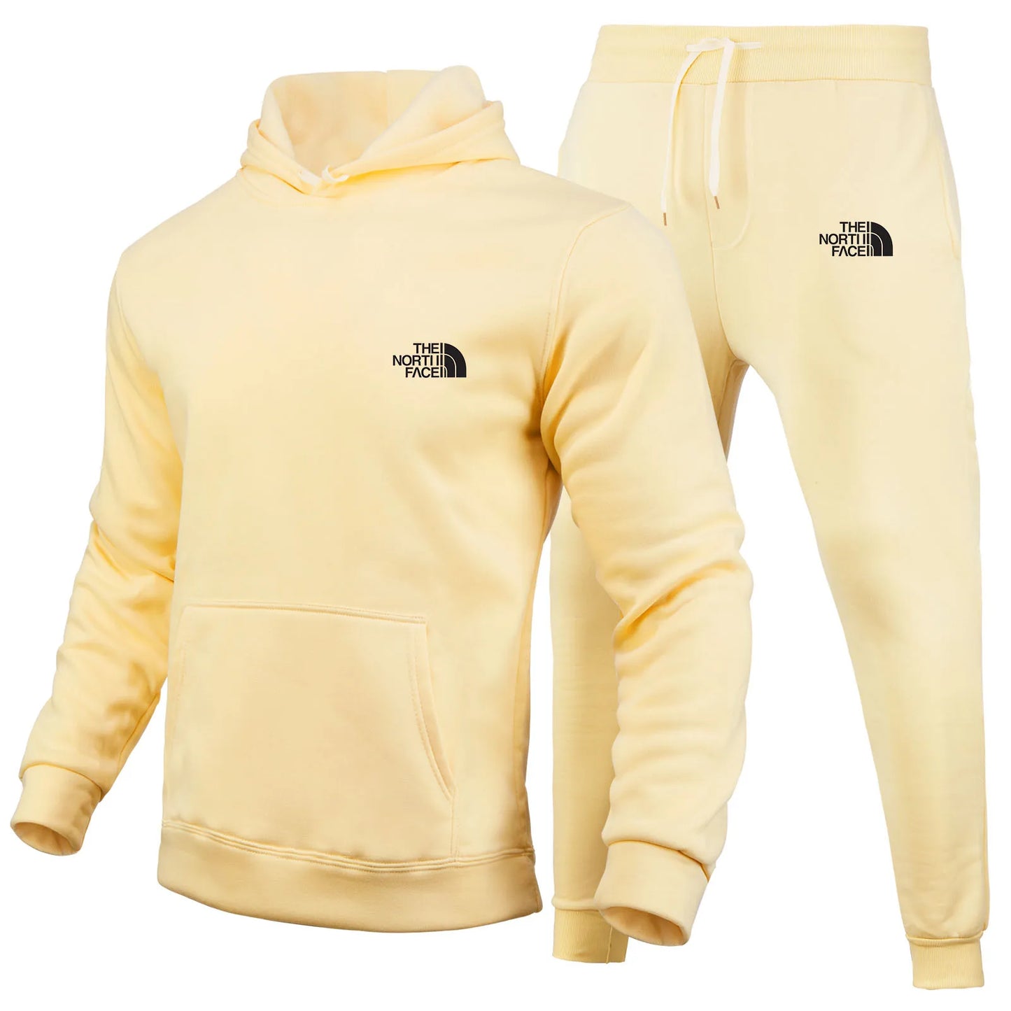 2024 Automne Hiver Nouvelle Marque Hommes Survêtement Sportswear Sweats À Capuche Sweat-shirts Pantalons De Survêtement Deux Pièces Ensembles Nouvelle Mode Jogging Homme