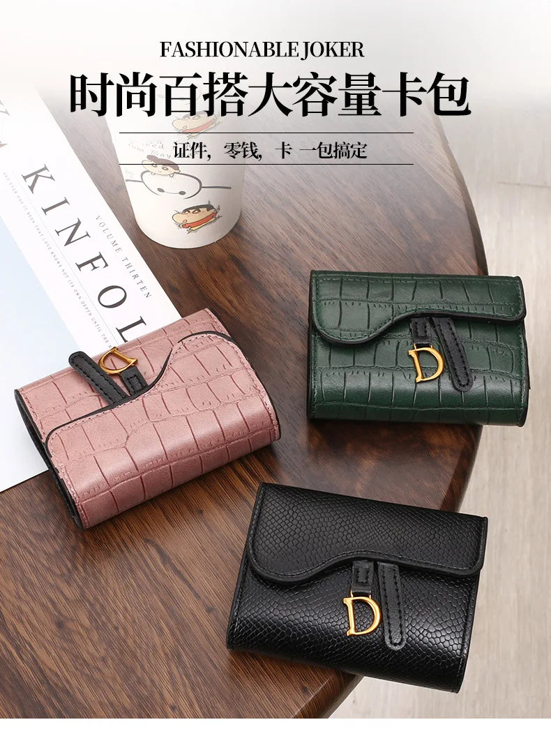 New Designer Wallet Women's Wallet Luxury Women's Purse Fashion Wallet Multi-Card Card Holder Small Wallet Coin Purse Clutch Bag