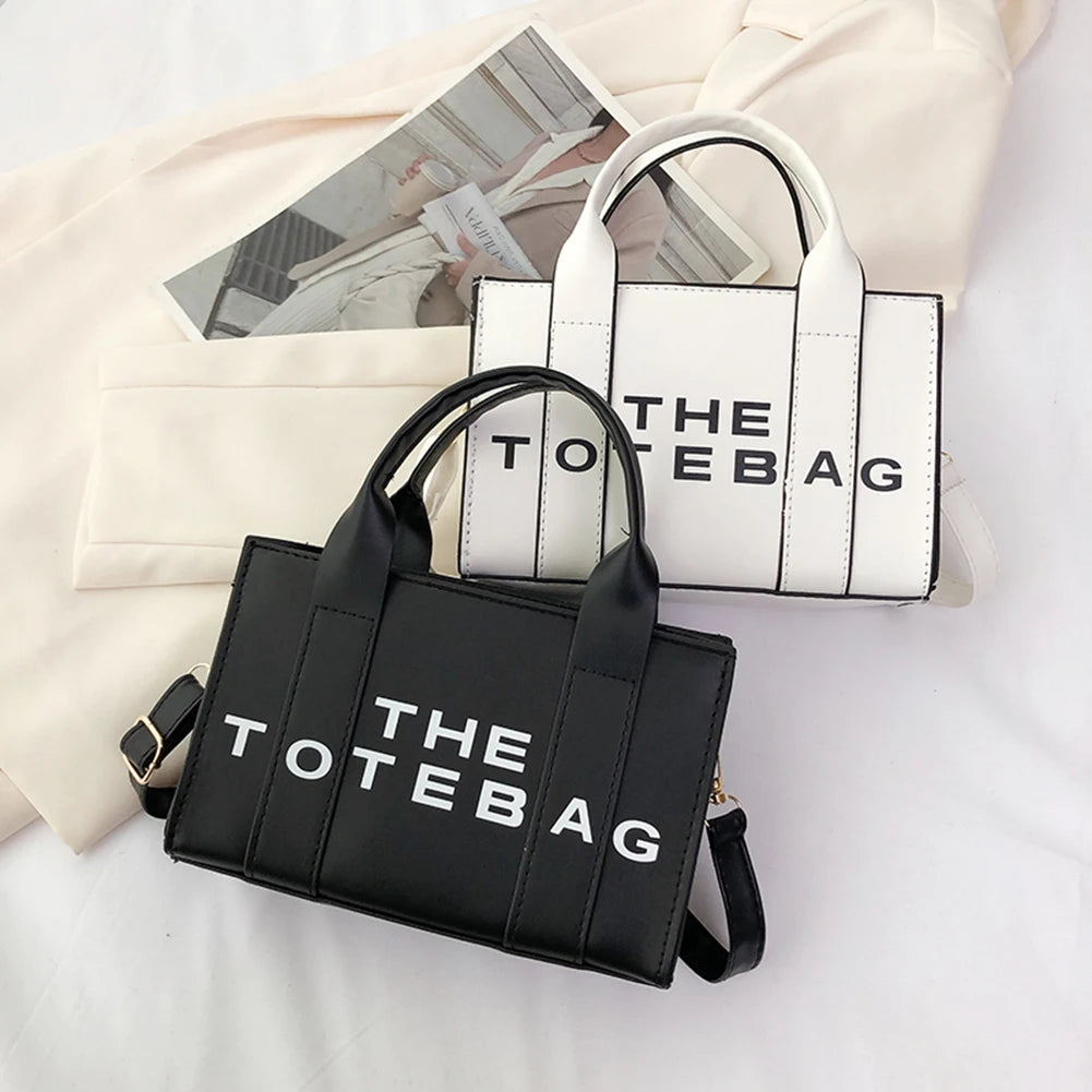 Women Tote Bag Luxury Designer Bag Tote Women Handbags Letter Shoulder Bags Soft PU Shopper Purses Crossbody Bags for Women