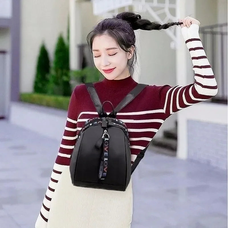 New Female Fashion Lady High Capacity Waterproof College Backpack Trendy Women Laptop School Bags Cute Girl Travel Book Bag Cool