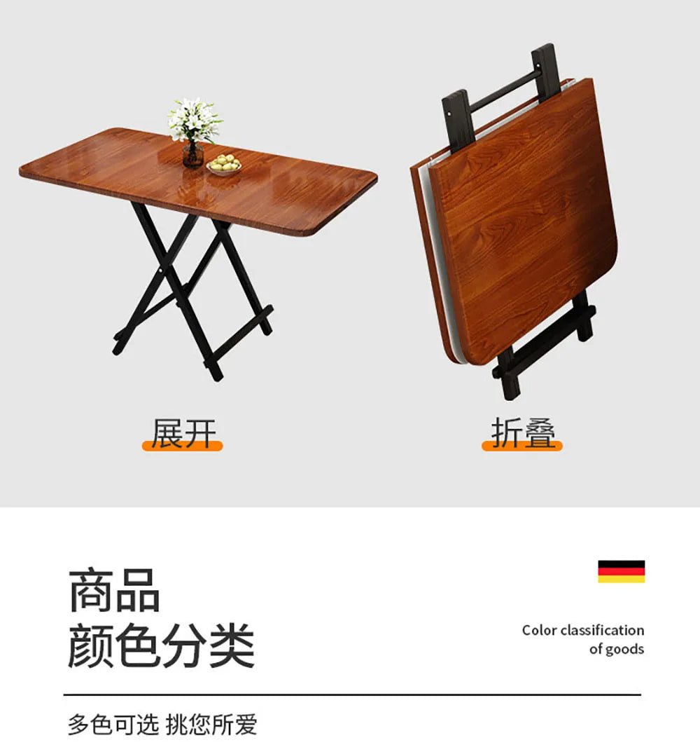 Foldable Wooden Dining Table, Movable Dining Table, Foldable Dining Table Wall, Foldable Dining Table, 1m Multifunctional Table