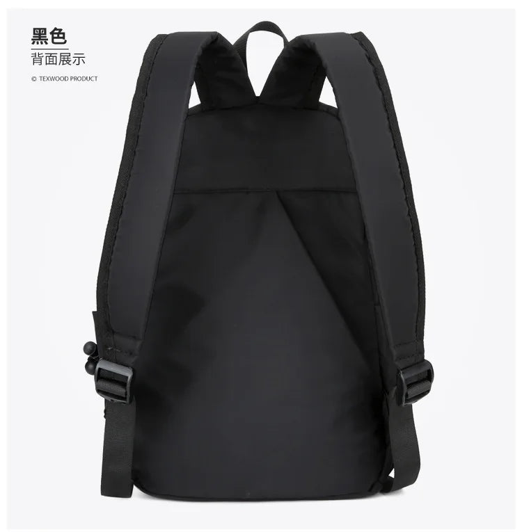 Mini Men's Backpack Fashion Small Black Shoulder School Bag for Man 2023 Canvas Designer Waterproof Sports Travel Male Backpacks