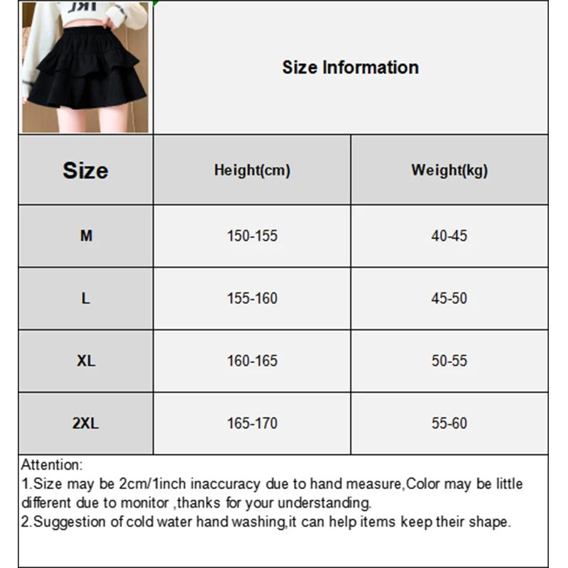 High Waisted Short Skirt Half Body Spring And Autumn Women's Cake Skirt 2024 New A-line Skirts Fashionable Pleated Skirts