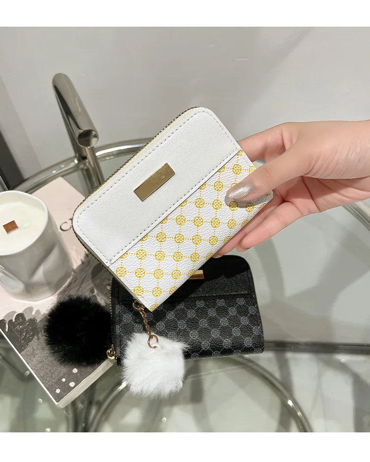 Women Short Wallet Many Department Ladies Cute Small Clutch Ladies Money Coin Card Holders Purse Female Wallets