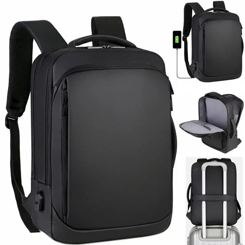 New Men's Waterproof Backpack Fashion Back Bag for Men Backpack Book Bag Men's Stylish Backpack 15.6" Notebook Backpack Gifts