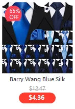 Sky Navy Royal Teal Blue Silk Men Vest Tie Hanky Cufflink Set Woven Waistcoat Sleeveless Jacket Male Wedding Business Barry.Wang