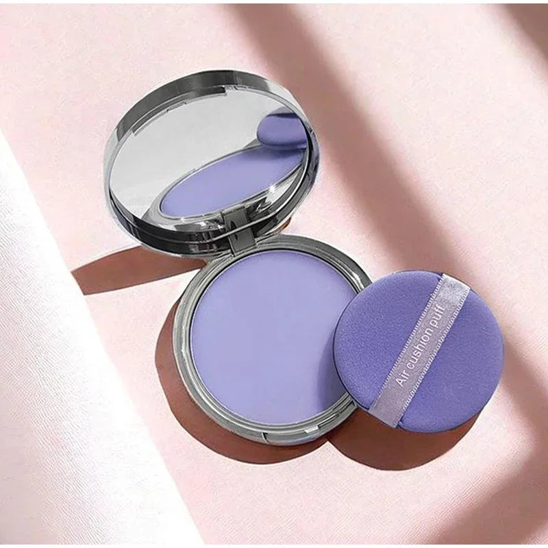 Blue Sky Setting Powder Cake Natural Long-Lasting Oil Control Face Foundation Waterproof Matte Compact  Loose Powder Makeup