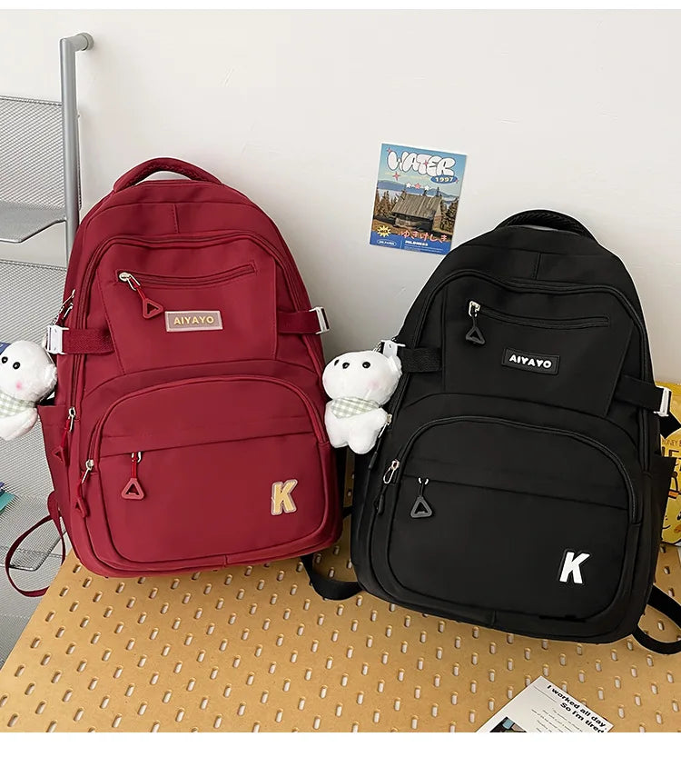 Women's Bag Backpacks Woman Bags Backpack Bagpacks Travel Female Back Pack Mens Ita Ladies 2024 Kawaii Multifinonal School Trend