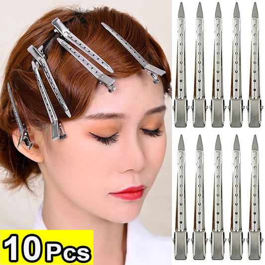 Metal Hair Clips For Styling Sectioning Professional Salon Hairpin Clamps Hair Root Fluffy DIY Clip Tools Hair Accessories