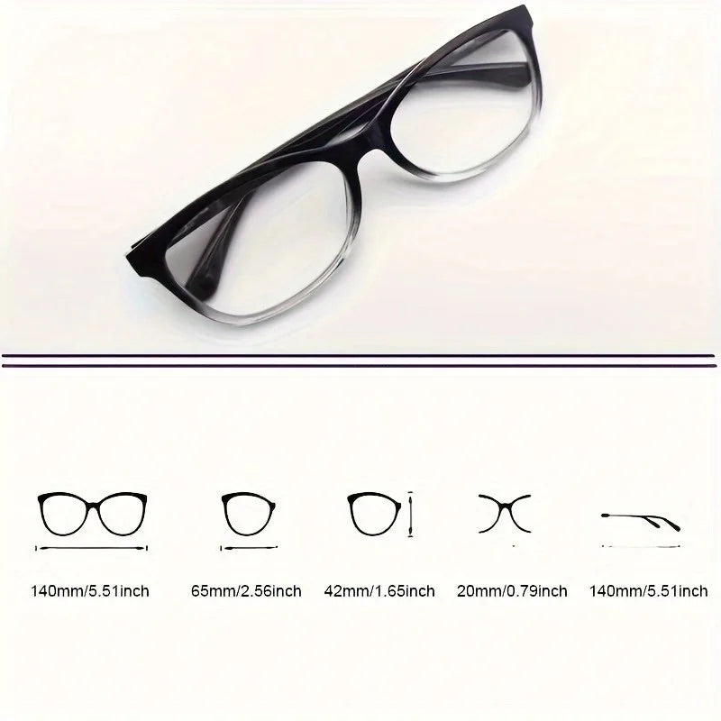 Multifocal One Power Readers Reading Glasses Men Women High Quality Auto Adjusting Clear Reading Glasses