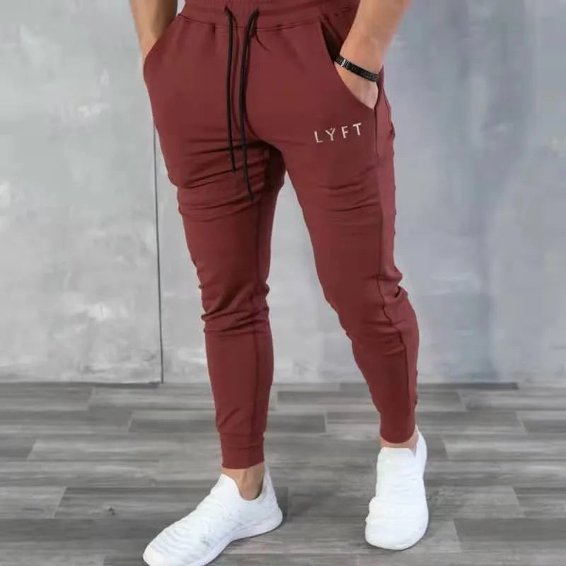 2024 LYFT Muscle Fitness Brothers Été Nouveau Pantalon De Sport Décontracté À La Mode En Plein Air Course Respirant Léger Pieds