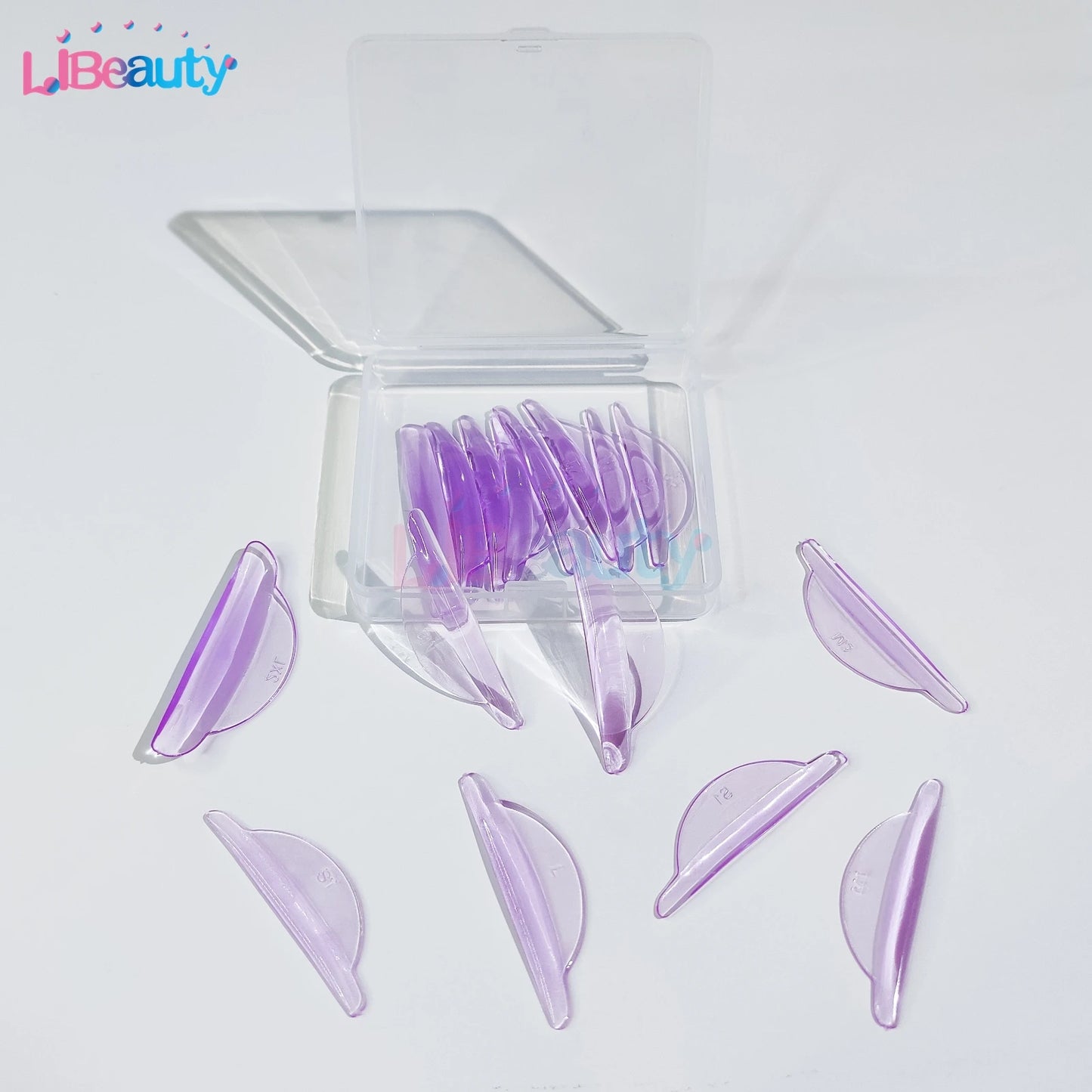 Libeauty Different Curl Silicone Reusable Eyelash Perm Rod Lash Lift Pads Lifting 3D Eyelash Curler Accessories Makeup Tools