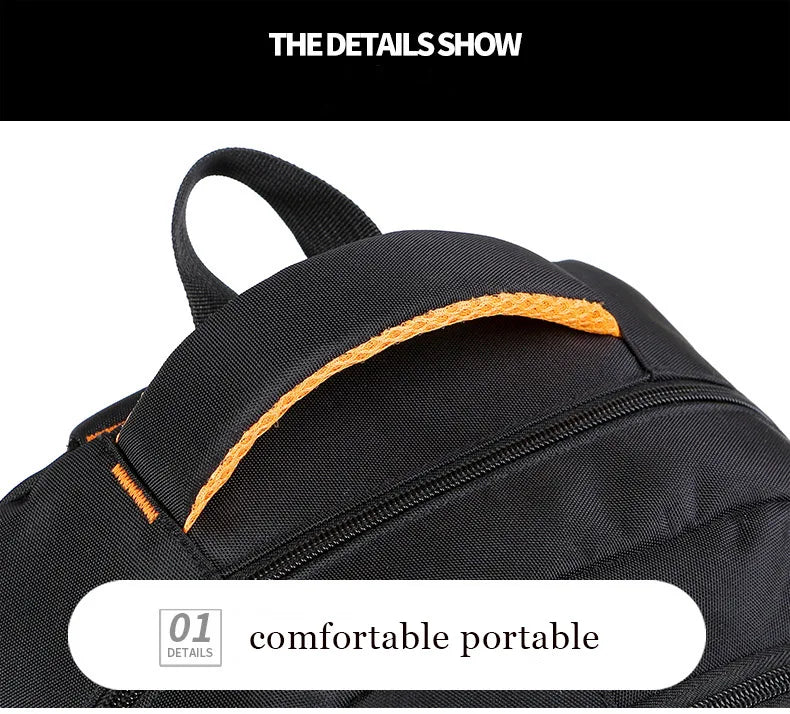 Men's Backpacks Oxford Waterproof Rucksack Business Computer Bag Casual Backpack Senior High School Student Schoolbag Large Capa