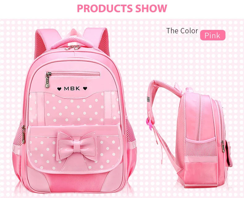 3 Pcs Children School Bags For Girl Korean Cute 1-6 Grade Backpack Set Primary Kid Student Pencil Case Back Pack Handbag Mochila