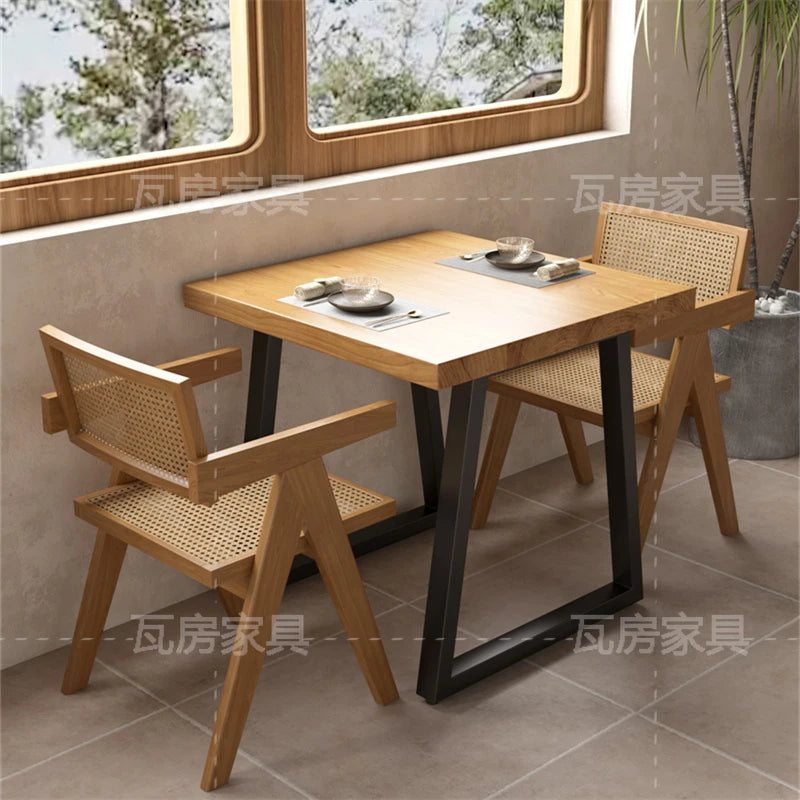 Wood Patio Dining Table Set Outdoor Vanity Unique Luxury Dining Room Sets Makeup Reading Juegos De Comedor Outdoor Furniture