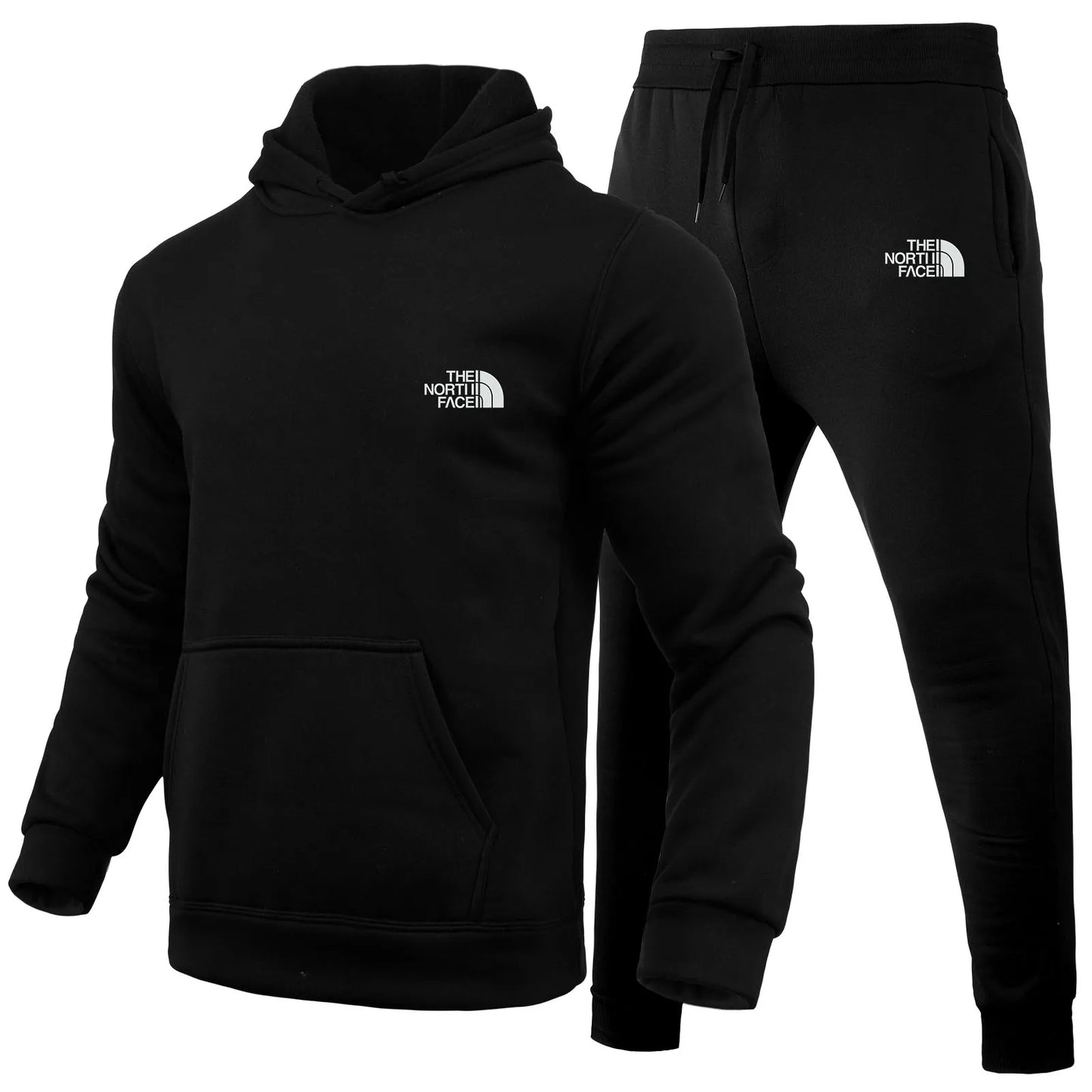 2024 Automne Hiver Nouvelle Marque Hommes Survêtement Sportswear Sweats À Capuche Sweat-shirts Pantalons De Survêtement Deux Pièces Ensembles Nouvelle Mode Jogging Homme