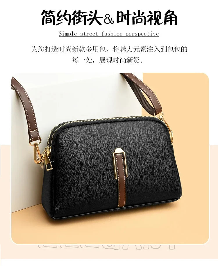 PU Leather Shoulder bag Women Handbag Designer Cowhide Flap Bag Luxury Women's Messenger Bags Crossbody Bags For Women