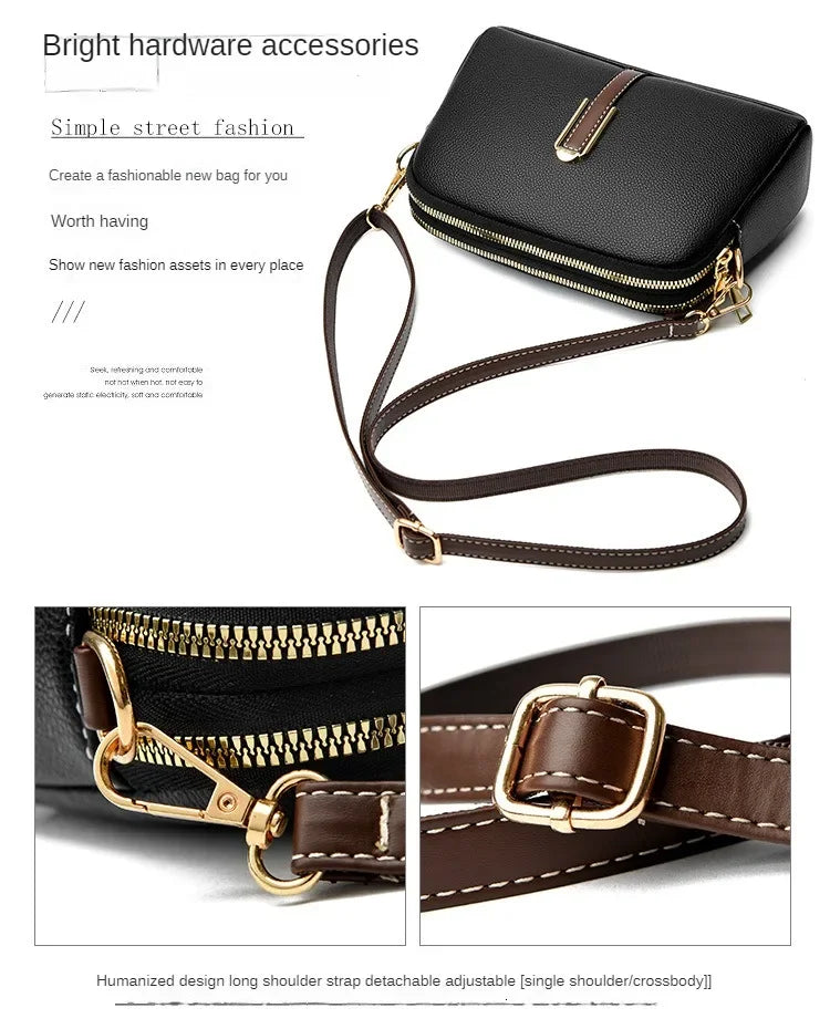 PU Leather Shoulder bag Women Handbag Designer Cowhide Flap Bag Luxury Women's Messenger Bags Crossbody Bags For Women