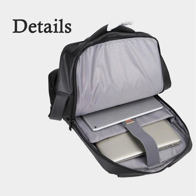 New Men's Waterproof Backpack Fashion Back Bag for Men Backpack Book Bag Men's Stylish Backpack 15.6" Notebook Backpack Gifts