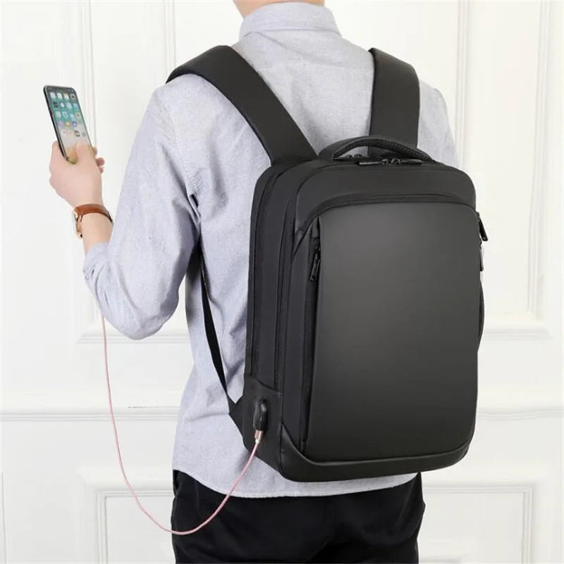 New Men's Waterproof Backpack Fashion Back Bag for Men Backpack Book Bag Men's Stylish Backpack 15.6" Notebook Backpack Gifts