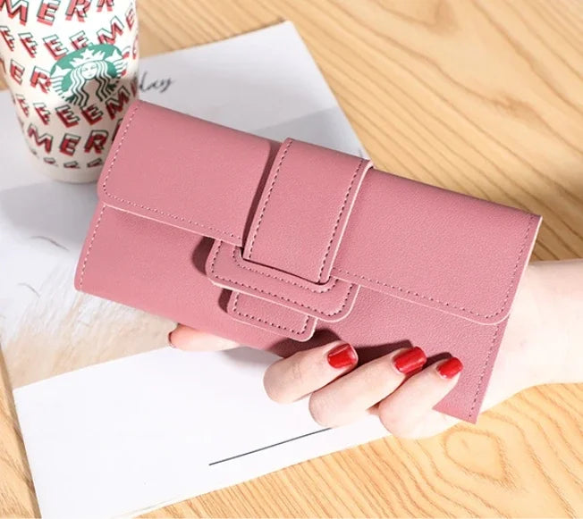 Women Wallet Cardholder Coin Purses Clutch Phone Credit Card Holder Ladies Luxury Large Capacity Leather Bag with Zipper