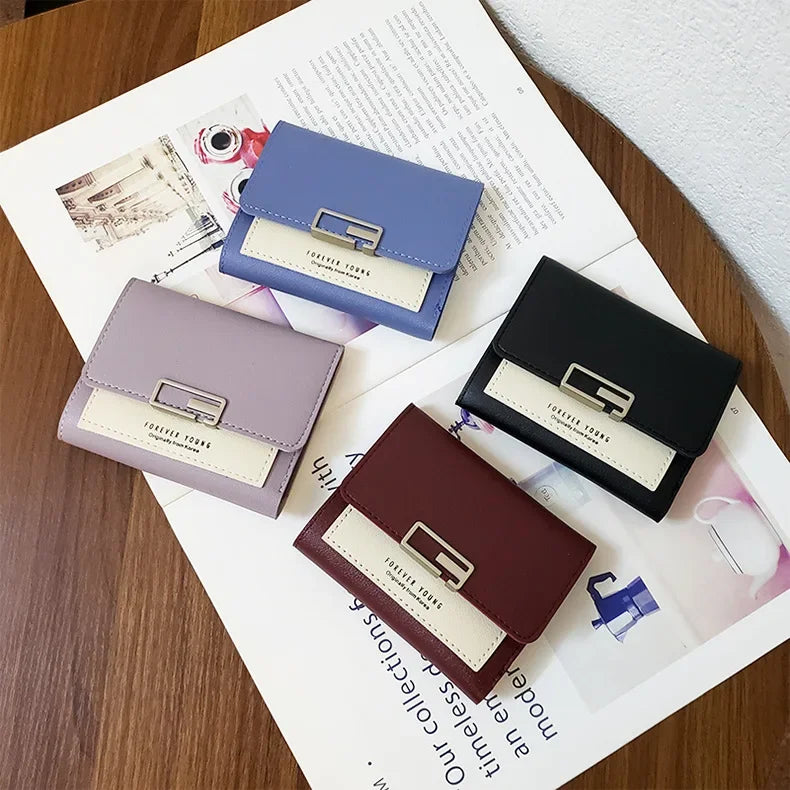 Women's Wallet Short Women Coin Purse Wallets For Woman Card Holder Small Ladies Wallet Female Hasp Mini Clutch For Girl