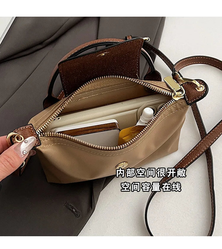 2024 Luxury Designer Bags Mini Tote Messenger Shoulder Bags Ladies Y2k Square Hand Crossbody Bag Canvas Side Cross Body Purse