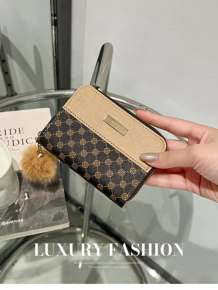 Women Short Wallet Many Department Ladies Cute Small Clutch Ladies Money Coin Card Holders Purse Female Wallets