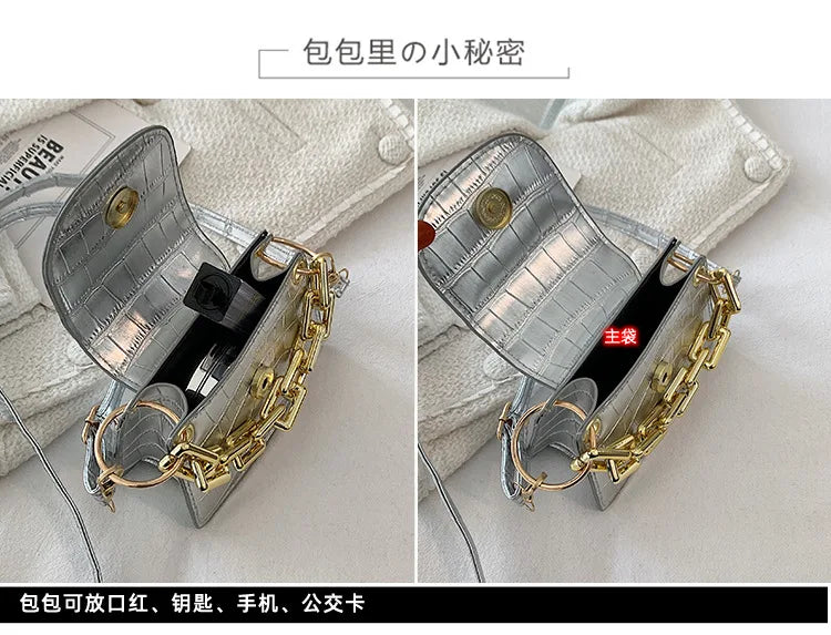 Handbag Women's 2024 Trend Woman Shoulder Purse Chain Female Bag Mini Summer Crossbody Bags for Women Fashion Luxury Designer