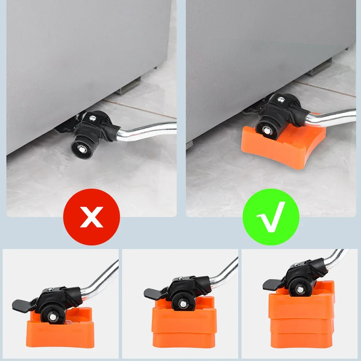 Furniture Moving Transport Roller Set Heavy Duty Furniture Lifiting Caster Tool Furniture Transport Lifter Sliders Roller Tool