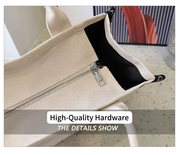 New Tote Bag Women's Fashion Fashionable Yankee Letter Handbag Foreign Trade Vintage Bags Side Single Shoulder Crossbody Bag