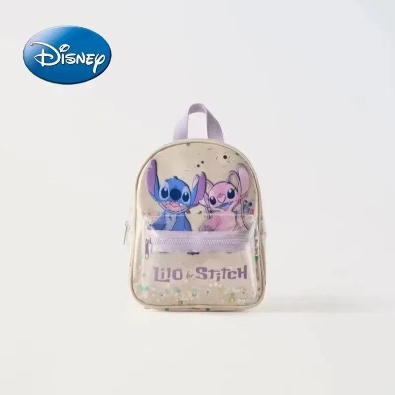 Sac à dos tendance Disney Mickey Mouse pour femme, cartable en toile Minnie, grande capacité, pour filles