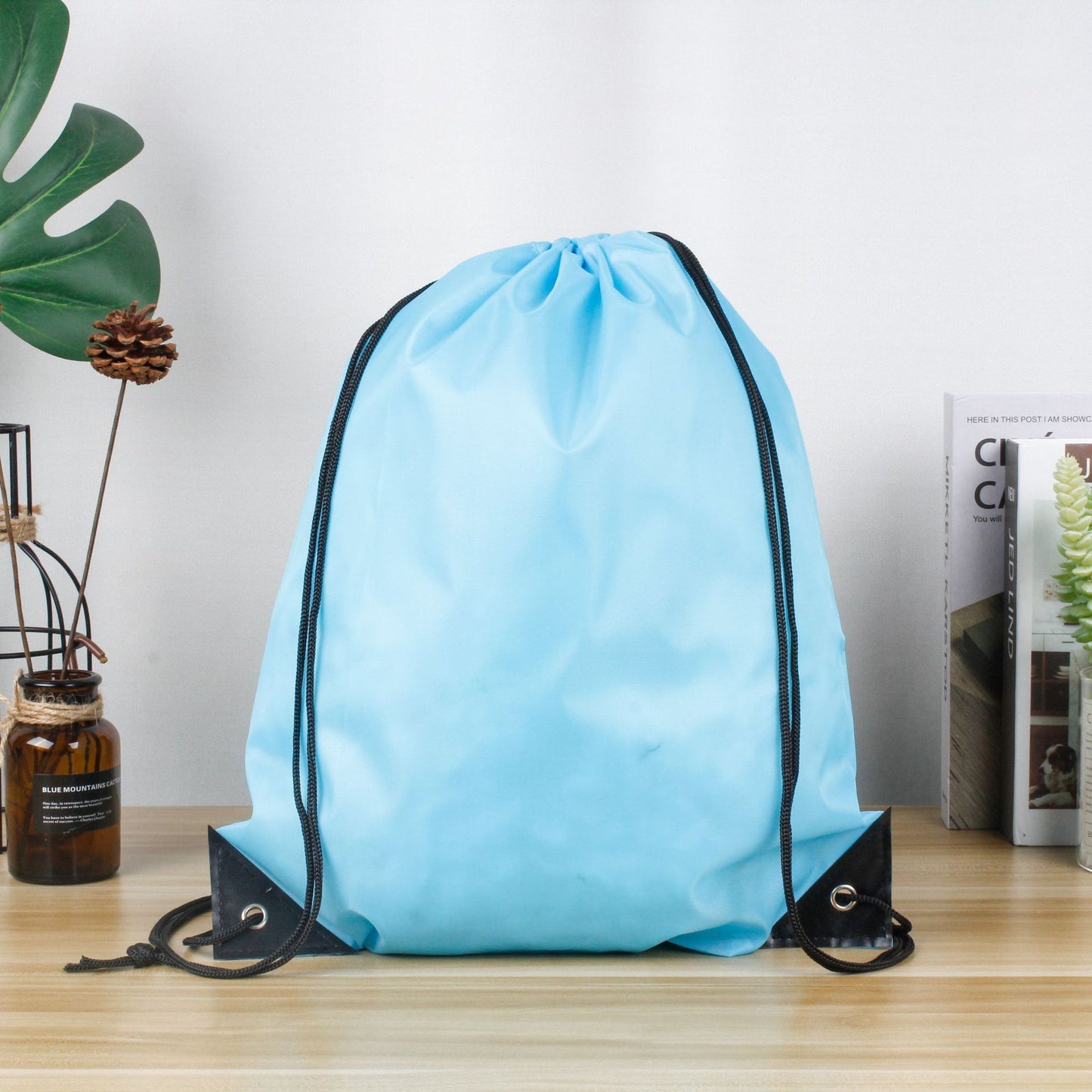 Waterproof Sports Gym Bag Drawstring Sack Outdoor Travel Backpack Shopping Bags Swimming Basketball Yoga Bags