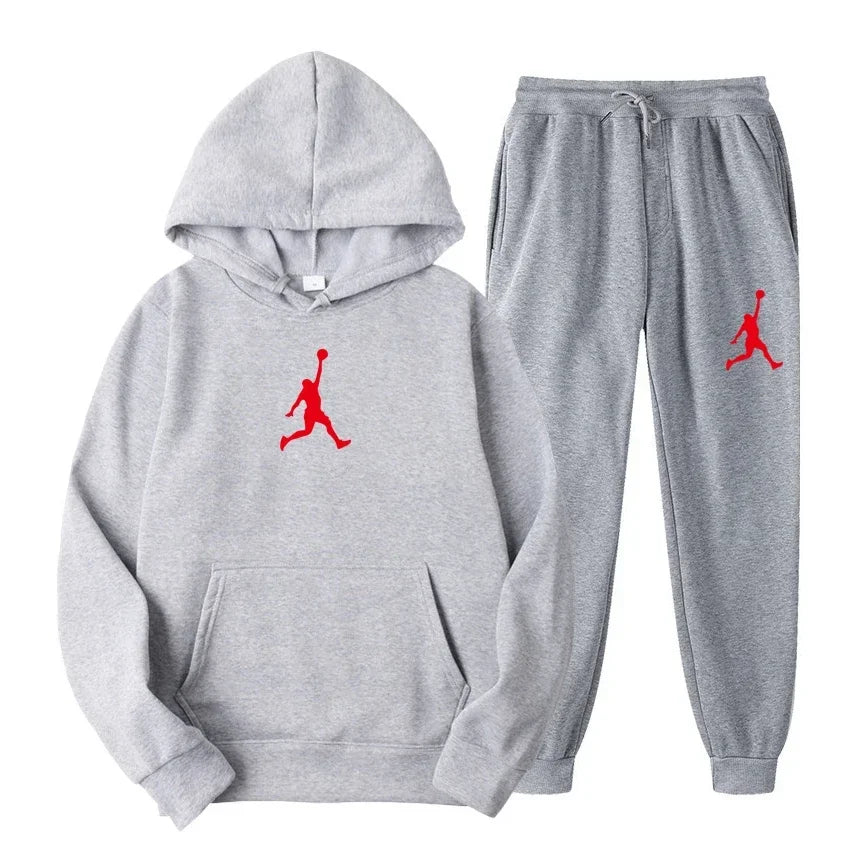 Fashion Men's Sweatshirt Hoody for Men Male Suit Autumn 2024 Female Man Sets Women's Tracksuit Sportswear Hoodies + Sweatpants