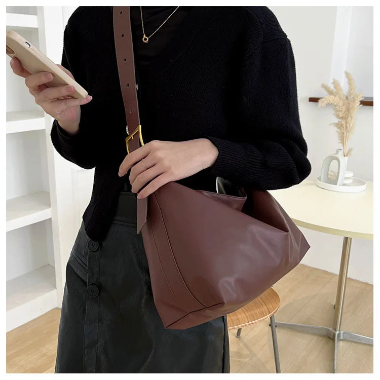 Large Capacity Designer Luxury Bag Leather Bolsas Bags for Women Travel Women's Female Tote Shoulder Handbag 2023 Trend Shopper