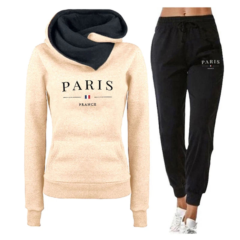 2024 Simplicity Women's Tracksuit Long Sleeve Fashion Women's Clothing Sweatpants Pullover Sports Outdoor Casual Daily Hot Sales