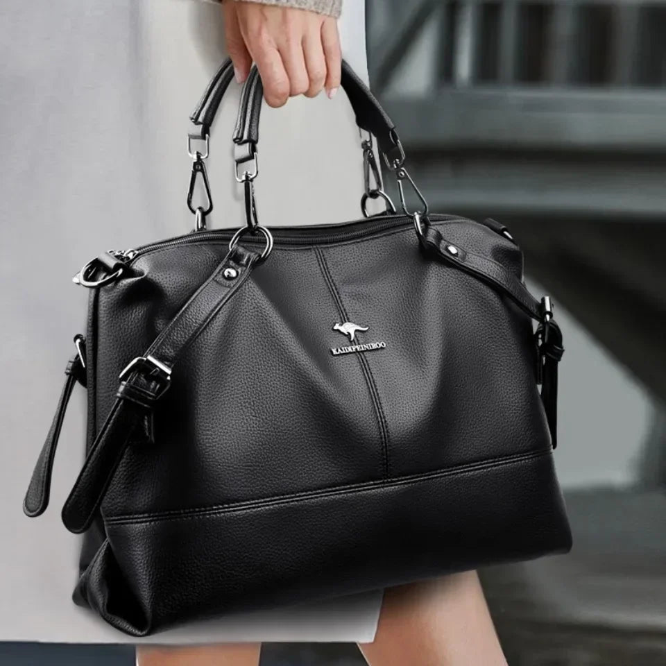 Real Women Soft Leather Shoulder Bags Luxury Women's Bag High Quality Ladies Handbag Fashion Female Messenger Bag Large Tote Sac