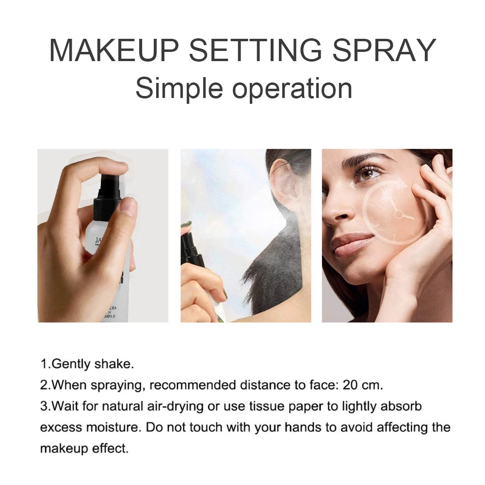 Makeup Setting Spray Moisturizing Hydrate Lasting Make Up Oil Control Natural Matte Refreshing Quick Fixer Face Beauty Cosmetics