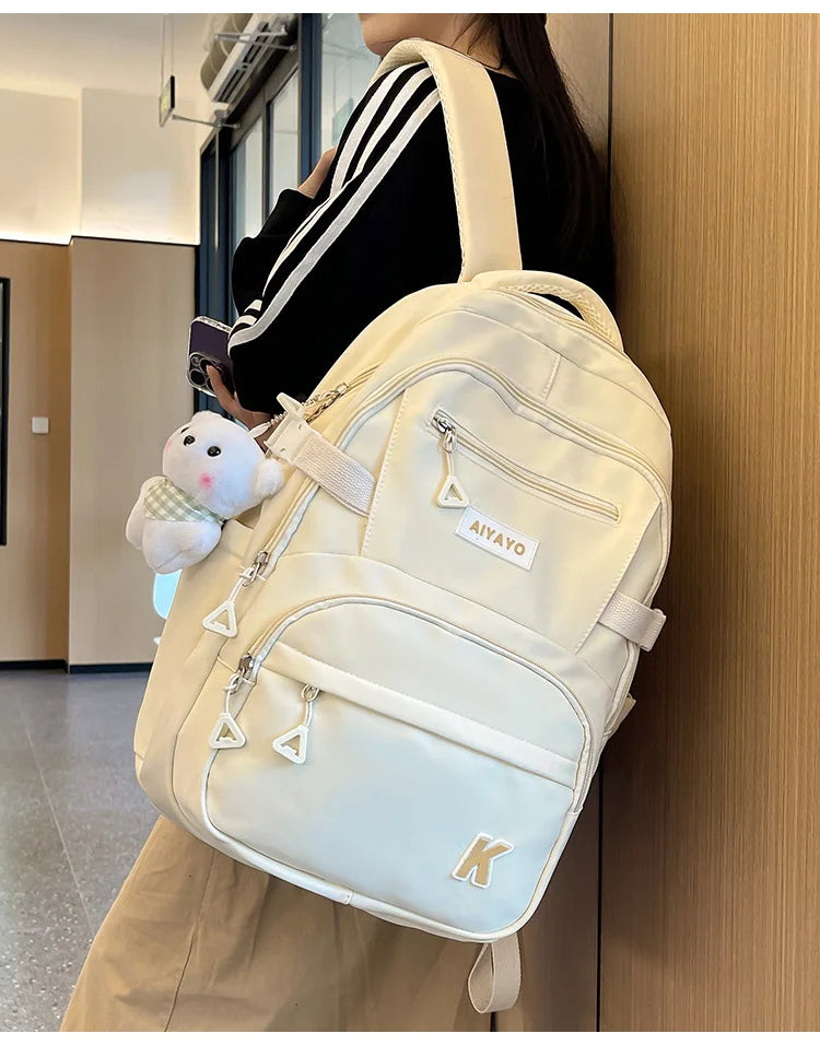 Women's Bag Backpacks Woman Bags Backpack Bagpacks Travel Female Back Pack Mens Ita Ladies 2024 Kawaii Multifinonal School Trend