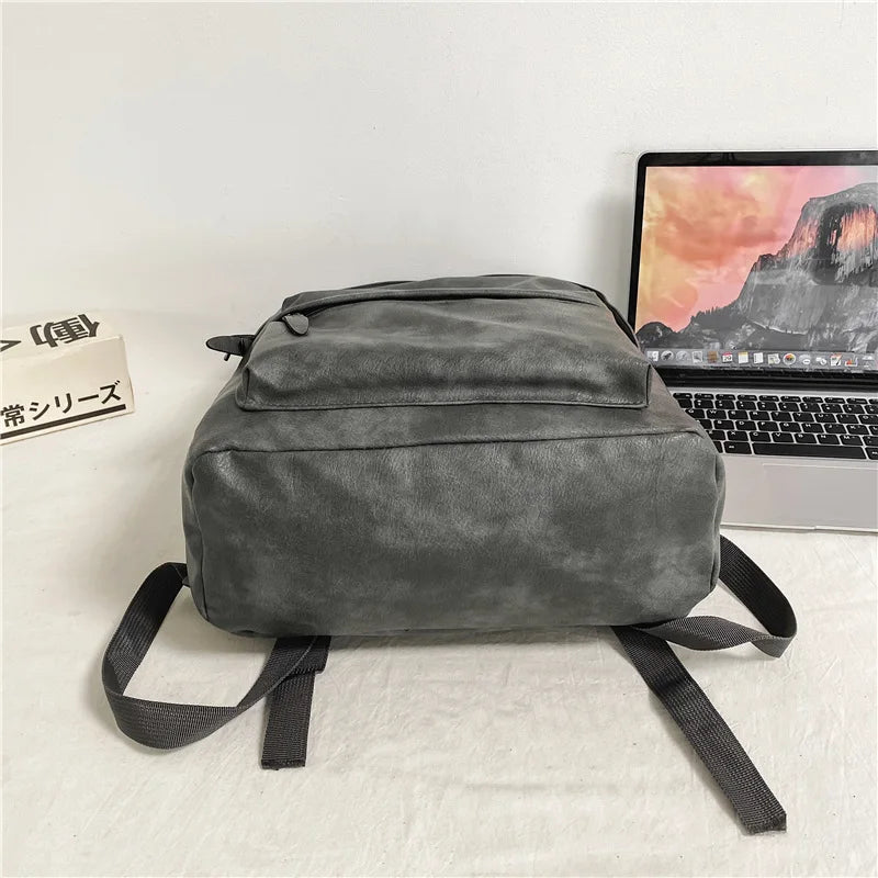 High Quality Women Man Backpack Soft Leather Men's Backpacks Girl Luxury Designer Back Pack Laptop Bag Large Capacity Travel Bag