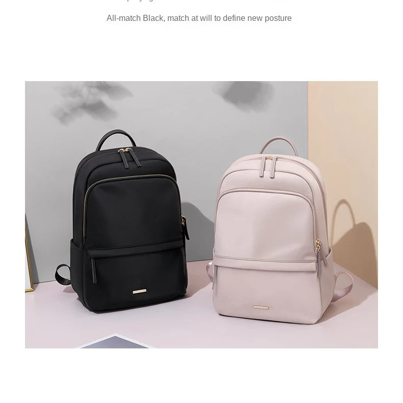 GOLF Aesthetic Backpacks Women Waterproof Backpack Traveling Cute 15 6 inches Laptop Bags Slim Lightweight Anti Theft Schoolbag