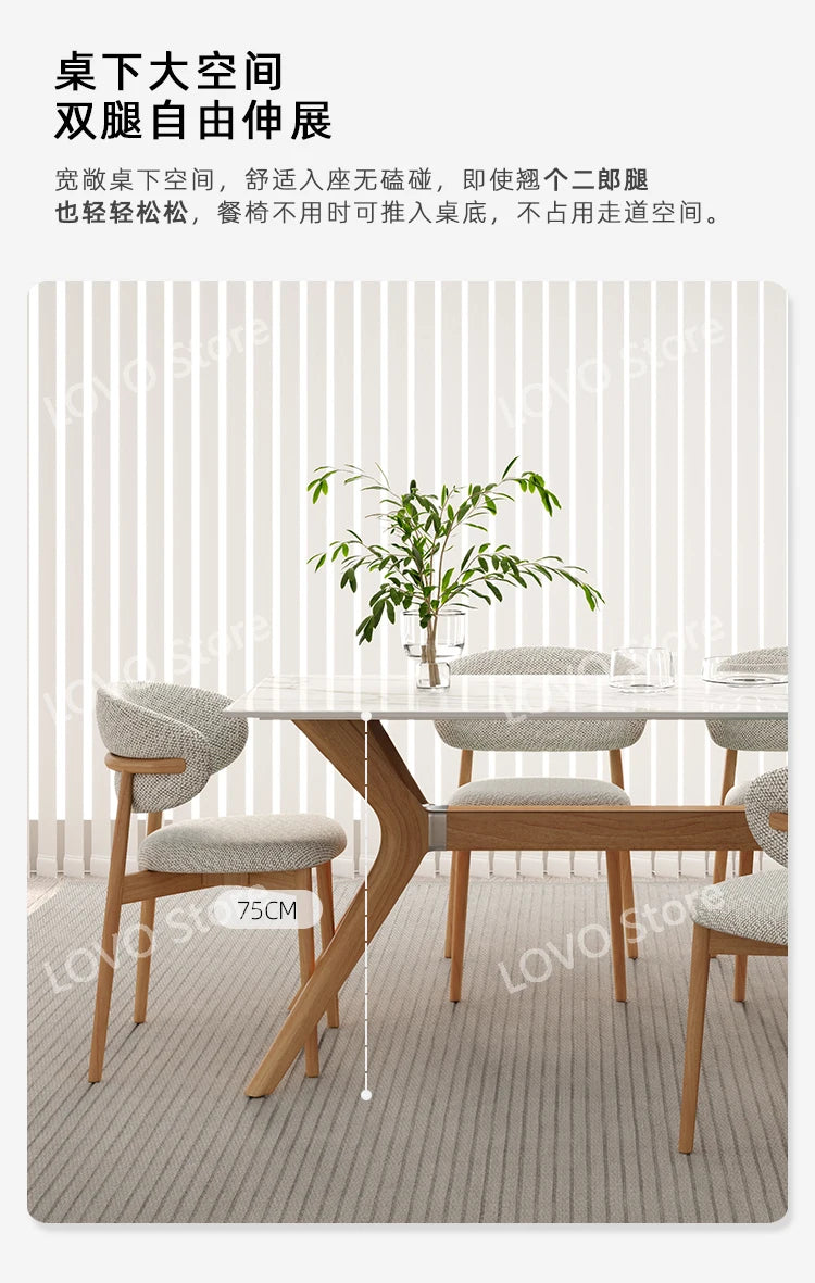 Nordic Mobile Dining Room Sets Armchair Foldable Design Chair  Table Set ModernHome Furniture DW